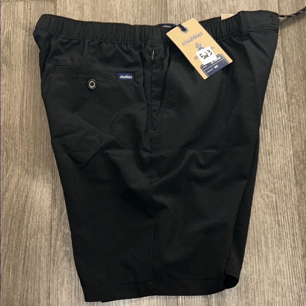 Chubbies Youth Everywear Short Black The Midnight Adventures XL 18 20 421241-025